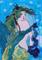 Art: Fabric Mermaid 1 by Artist Emily J White