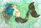 Art: Aqua Dreams by Artist Emily J White