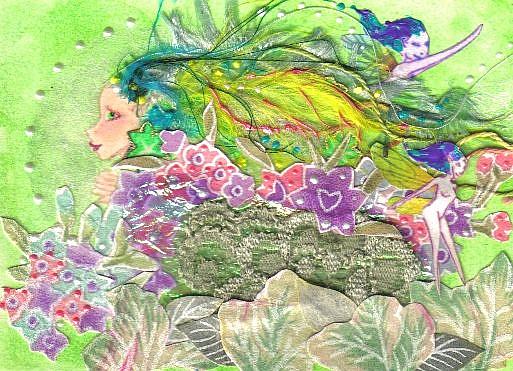 Art: Spring Growth by Artist Emily J White