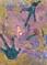 Art: Violet Waves by Artist Emily J White