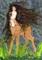 Art: The Fawn by Artist Emily J White