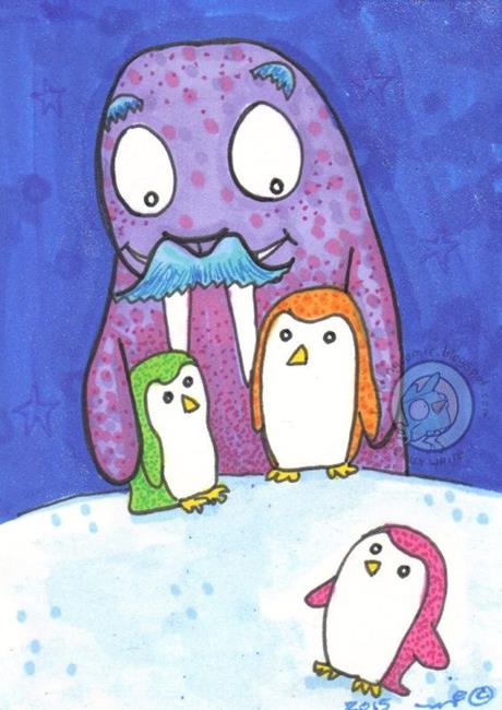 Art: Walrus by Artist Emily J White