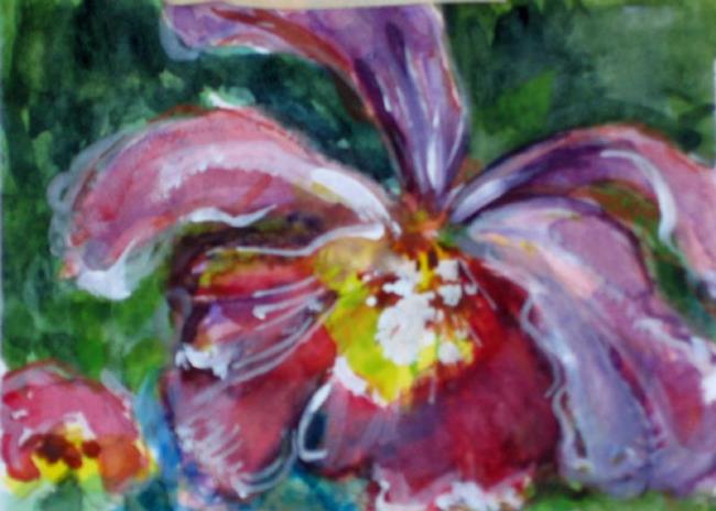 Art: Orchid by Artist Delilah Smith