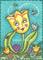 Art: BLUSH OF A SPRING TULIP by Artist Susan Brack