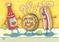 Art: HOT OFF THE GRILL by Artist Susan Brack