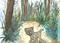 Art: Rainforest Cake by Artist Nata ArtistaDonna