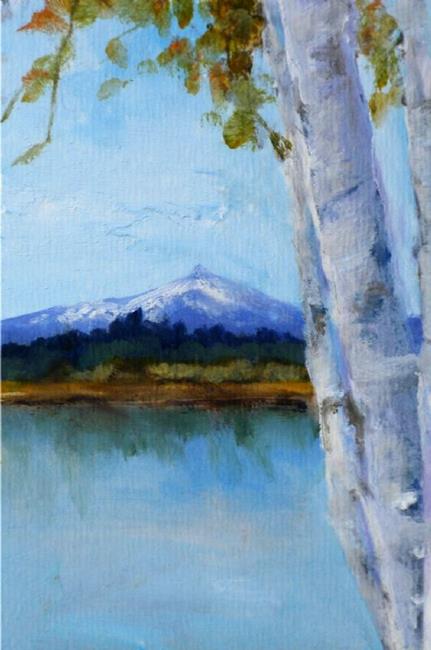 Art: View from Black Butte Ranch by Artist Deborah Sprague