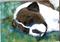 Art: ASLEEP At the Post! by Artist Deborah Sprague