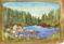Art: On the Deschutes by Artist Deborah Sprague
