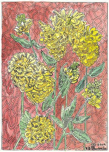 Art: HOP CLOVER by Artist Theodora Demetriades