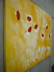 Detail Image for art POPPIES IN YELLOW