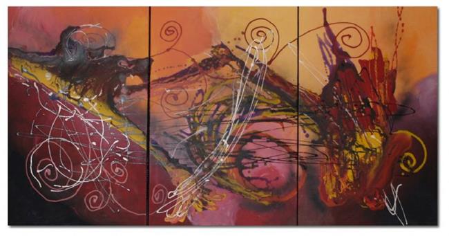 Art: The Lion Becomes The Swan by Artist Shari Lynn Schmidt