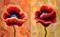 Art: A Pair of Poppies by Artist Diane Millsap