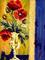 Art: Cobalt Blue & Poppies by Artist Diane Millsap