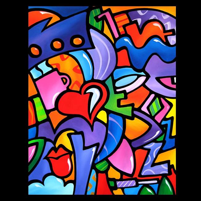 Art: Pop 284 2228 Just Some Stuff by Artist Thomas C. Fedro