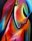Art: abstract 408 2228 Original Abstract Art Can't Sleep by Artist Thomas C. Fedro