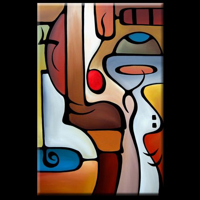 Art: abstract 422 2436 Original Abstract Art Finite by Artist Thomas C. Fedro