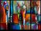 Art: abstract 436 3648 GW Original Abstract Art Quad City by Artist Thomas C. Fedro
