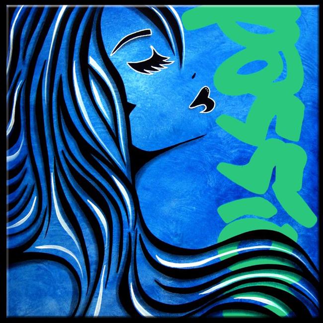 Art: abstract 447 2424 GW Original Abstract Art Passion by Artist Thomas C. Fedro