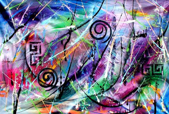 Art: A Little Crazy - Abstract 172 F by Artist Thomas C. Fedro