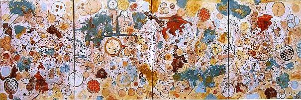 Art: Autumn Winds and Rain(Sold) by Artist Lar Shackelford