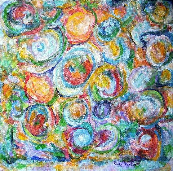 Art: Abstract by Artist Ulrike 'Ricky' Martin