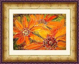 Detail Image for art SUNFLOWER BATIK 912