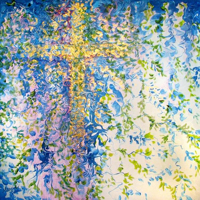 Art: HE IS THE VINE II by Artist Marcia Baldwin