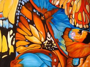 Detail Image for art ABSTRACT BUTTERFLIES