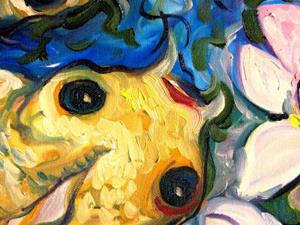Detail Image for art THREE KOI PARTY