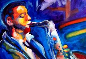 Detail Image for art NOLA JAZZ SAX