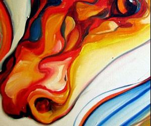 Detail Image for art WIND EQUINE ABSTRACT III