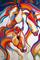Art: 3 HORSE ABSTRACT SW ~ Horses of the Southwest Series by Artist Marcia Baldwin