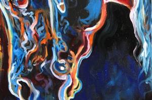 Detail Image for art EQUINE NIGHT GLOW