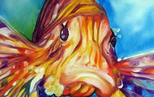 Detail Image for art LION FISH II