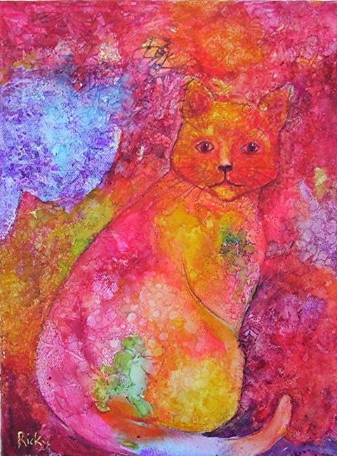 Art: KRAZY KAT ( available in my ebay store) by Artist Ulrike 'Ricky' Martin