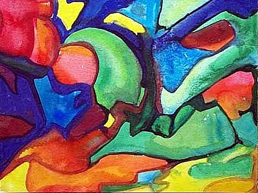 Art: Emergence ( available in my ebay store) by Artist Ulrike 'Ricky' Martin