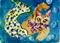 Art: Mermaid Kitty-sold by Artist Delilah Smith