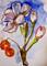 Art: Crabapple Aceo by Artist Delilah Smith
