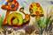 Art: SNAIL aceo by Artist Delilah Smith