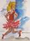 Art: Flapper Aceo by Artist Delilah Smith