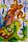 Art: Mermaid Aceo by Artist Delilah Smith