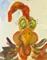 Art: Chubby Cheeks Chickens by Artist Delilah Smith