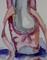 Art: Pointe Shoe Aceo by Artist Delilah Smith