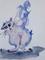Art: White Fluffy Cat by Artist Delilah Smith