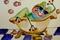 Art: Bubble Bath Frog Aceo-sold by Artist Delilah Smith