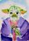 Art: Yoda by Artist Delilah Smith