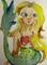 Art: Mermaid Aceo by Artist Delilah Smith