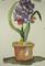 Art: Hyacinths Aceo by Artist Delilah Smith