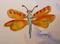 Art: Orange Wings by Artist Delilah Smith